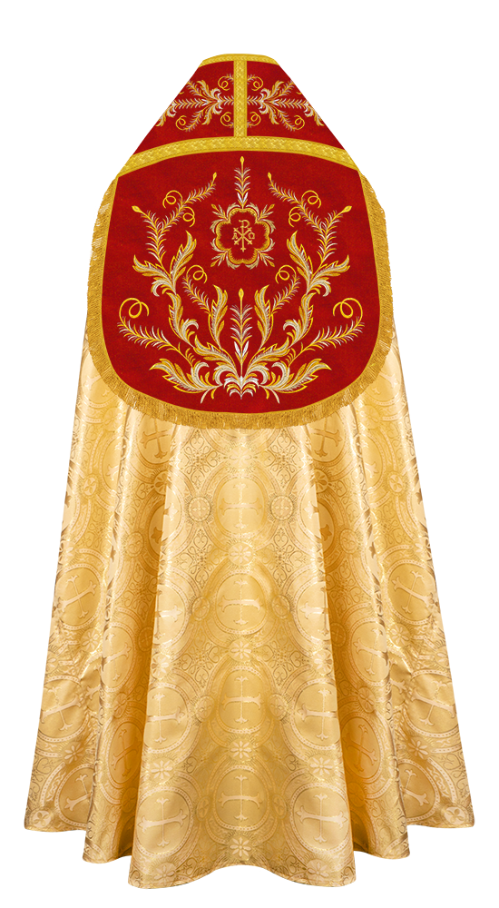 Roman Cope with embroidered motif