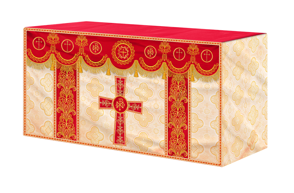 Altar Parament with Motif and Trims