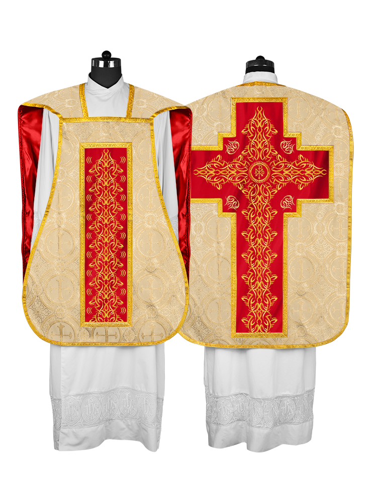 Fiddleback vestment with stole