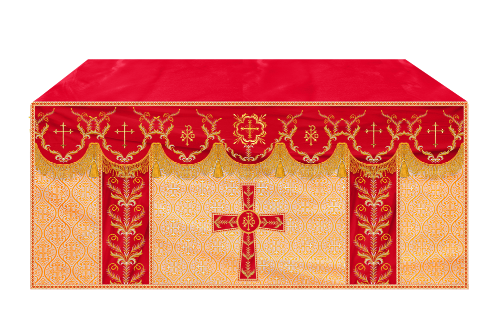 Church Altar Parament with Trims