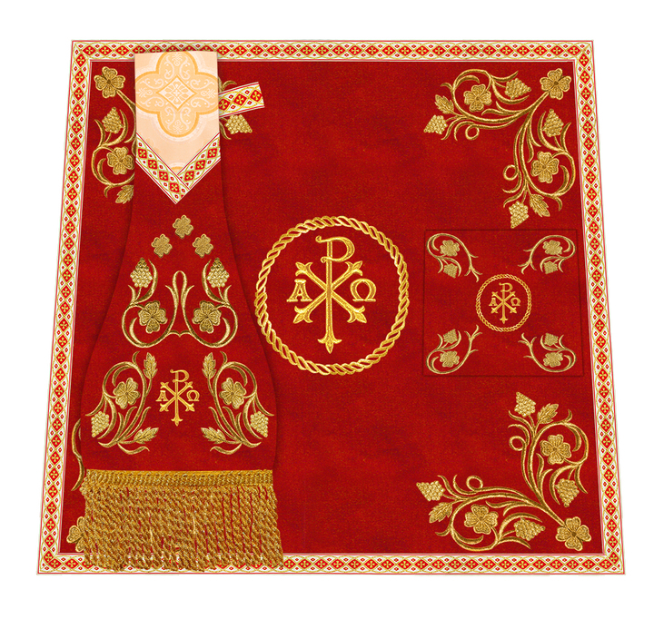 Grapes Embroidery Mass set with Motif