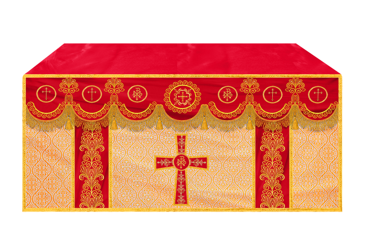 Altar Cloth with Liturgical Motif