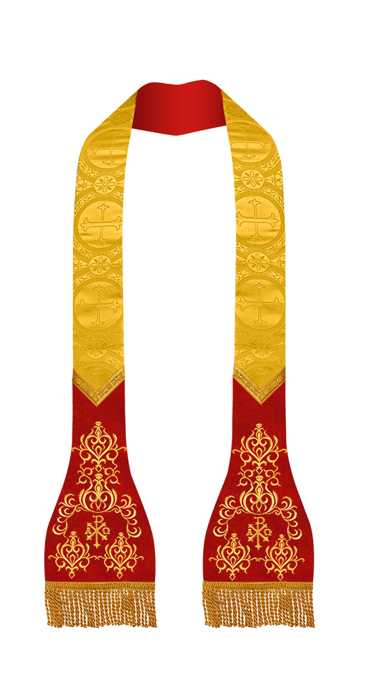 Roman Stole with adorned motif