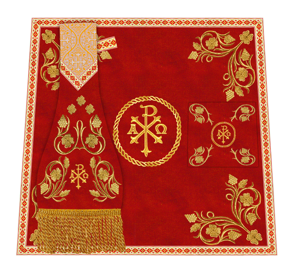 Grapes Embroidery Mass set with Motif