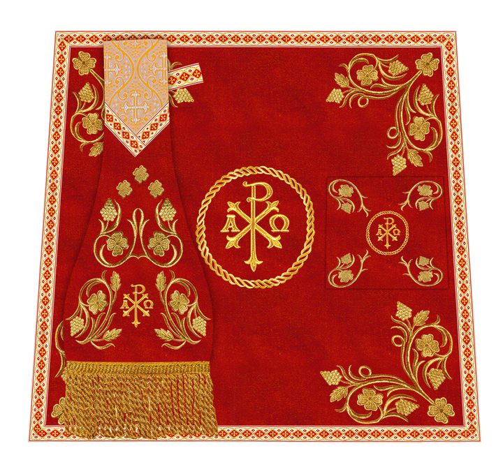 Grapes Embroidery Mass set with Motif