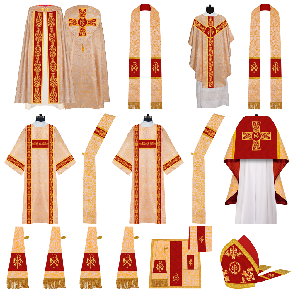 Gothic Style Highline Mass Set Vestments