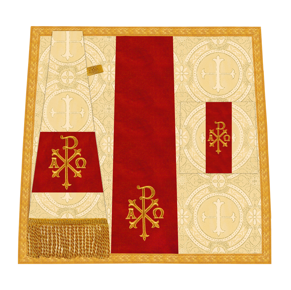 Spiritual Mass Set with Embroidery Motif