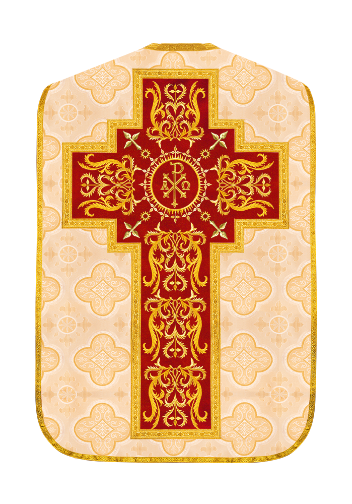 Roman Chasuble with matching stole