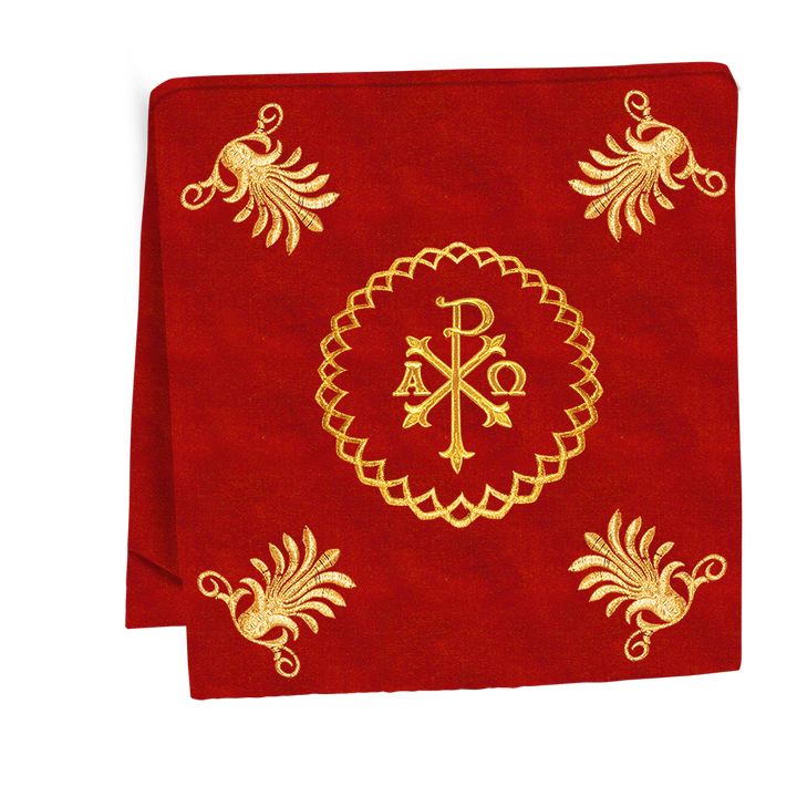 Liturgical Church Mass Set with Ornate Embroidered Details