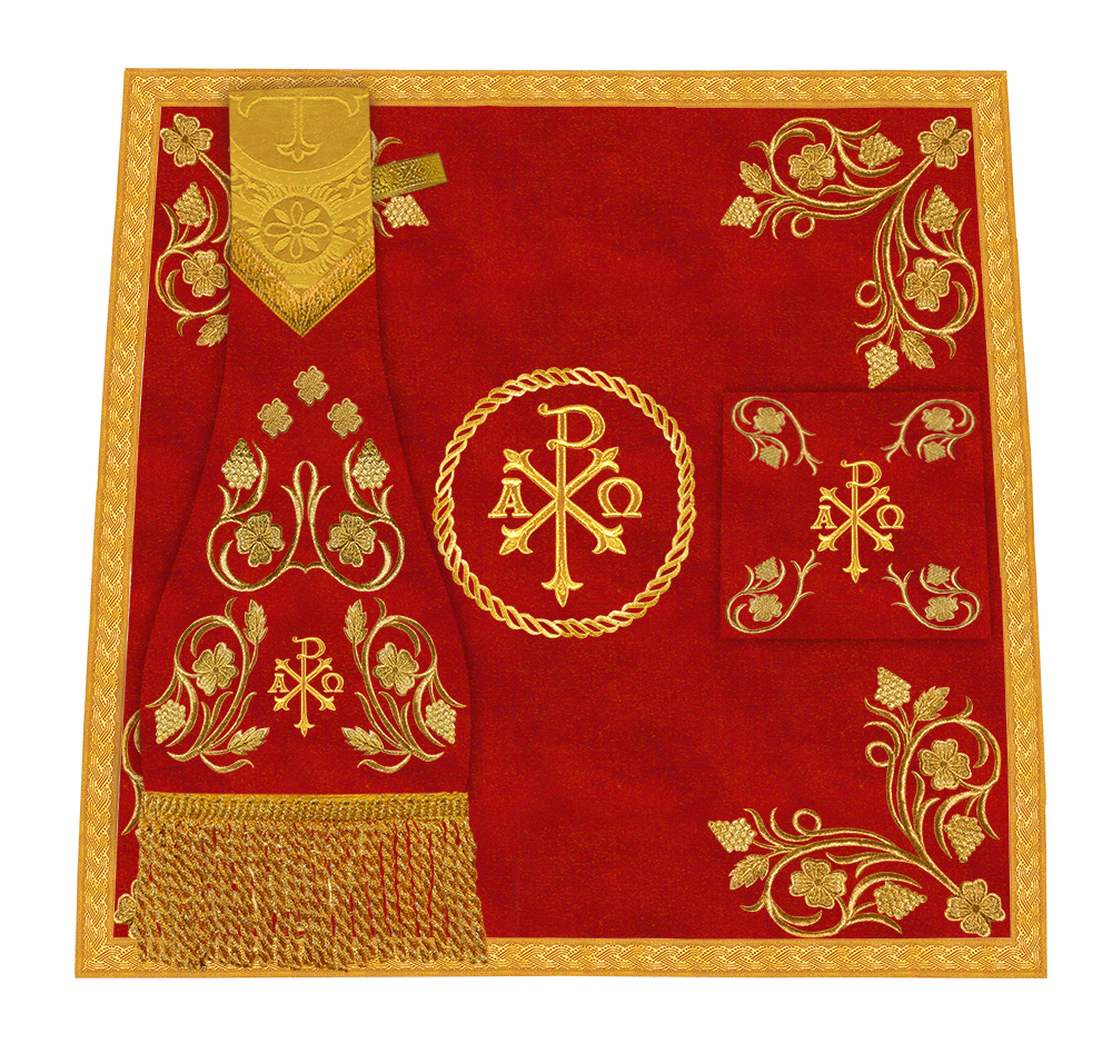 Gothic Chasuble with Grapes Embroidery