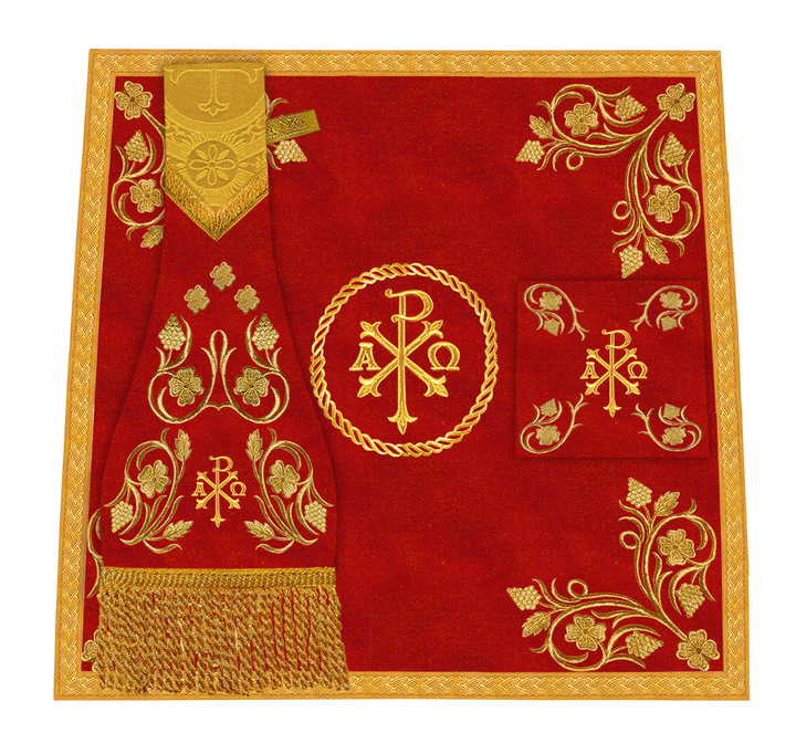 Gothic Chasuble with Grapes Embroidery