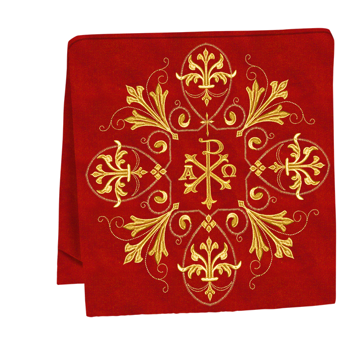 Set of Four Catholic Roman Chasuble with Spiritual Motif