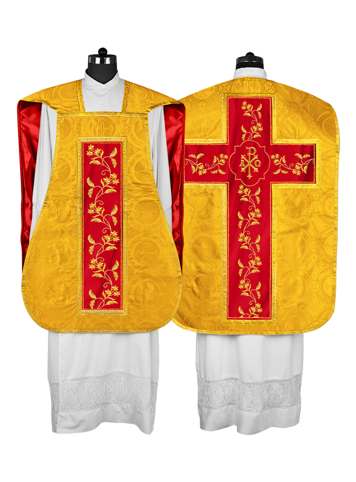 Fiddleback with Floral design