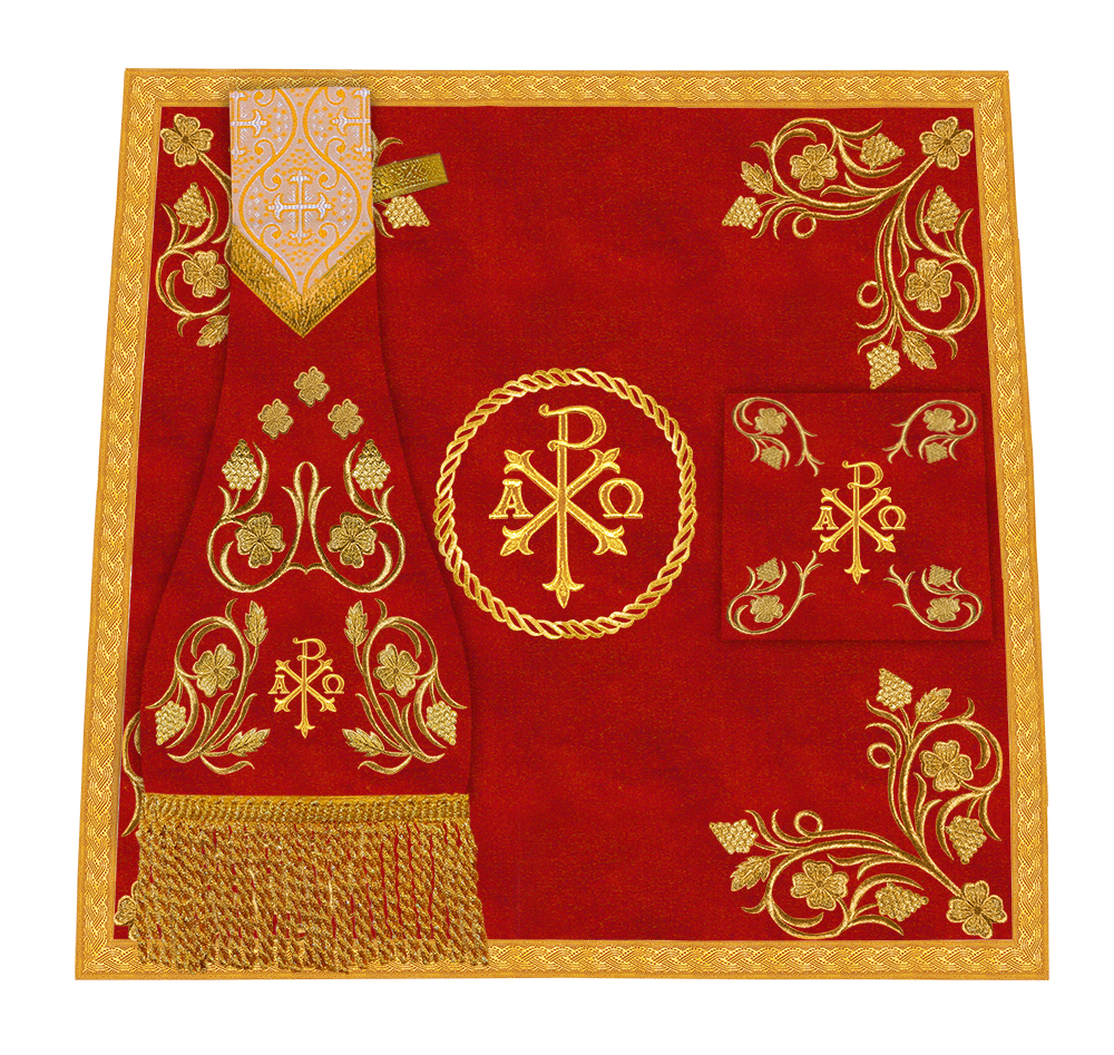 Gothic Chasuble with Grapes Embroidery