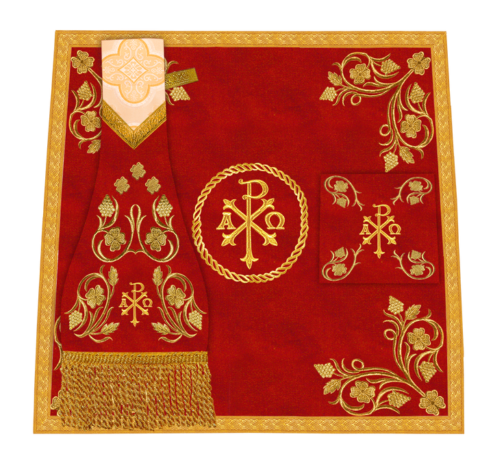 Gothic Chasuble with Grapes Embroidery