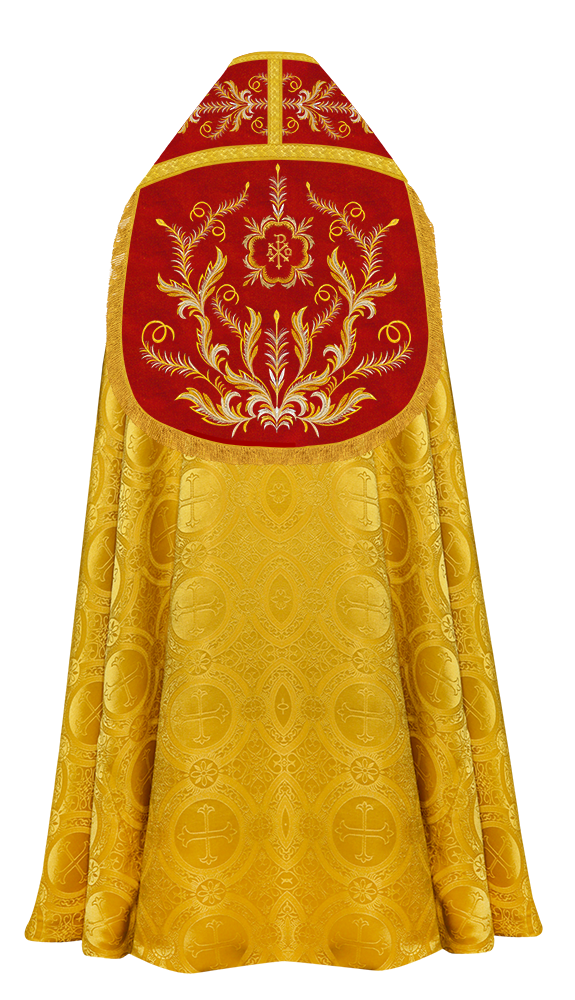 Roman Cope with embroidered motif