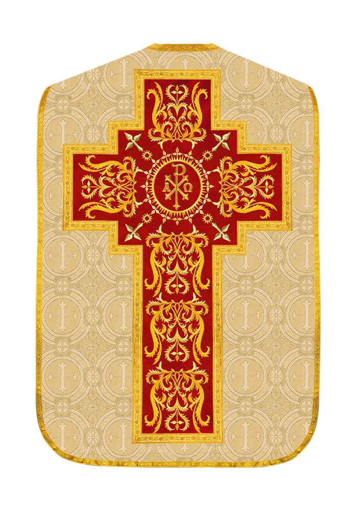 Roman Chasuble with matching stole