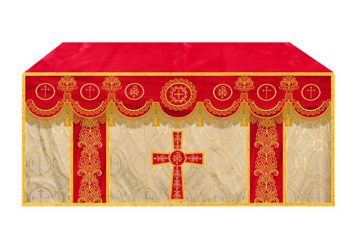Altar Cloth with Liturgical Motif