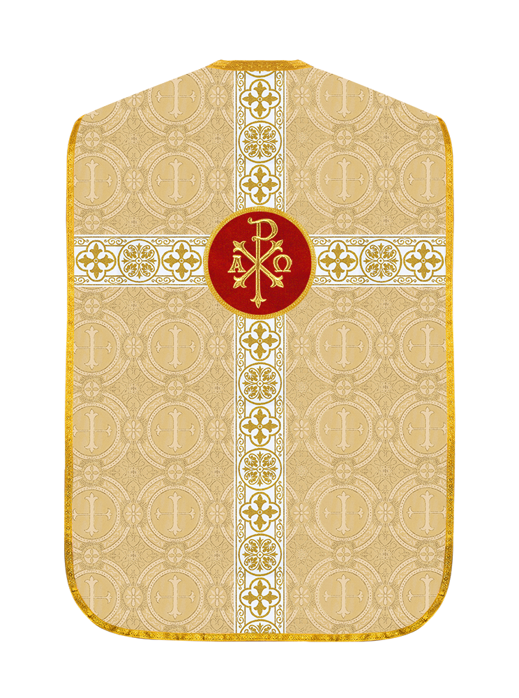 Roman Catholic Chasuble with Spiritual Motif