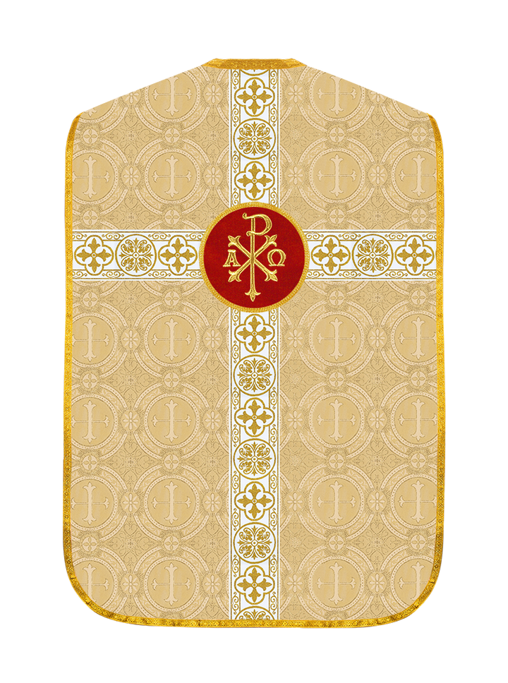 Roman Catholic Chasuble with Spiritual Motif