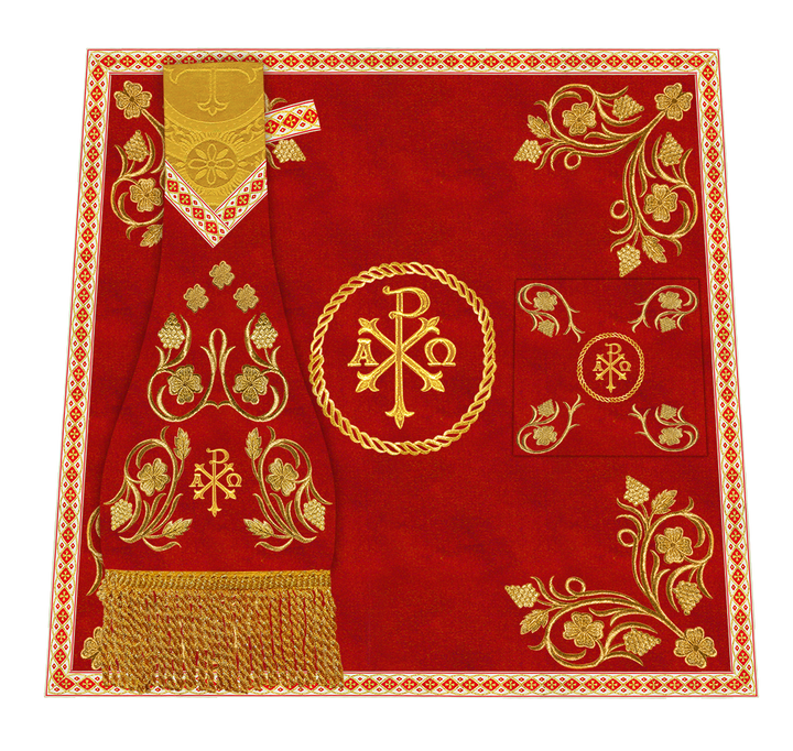 Grapes Embroidery Mass set with Motif