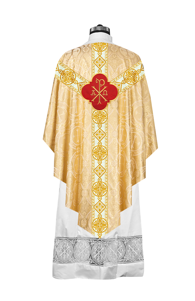 Ornate Liturgical Pugin Chasuble Vestment