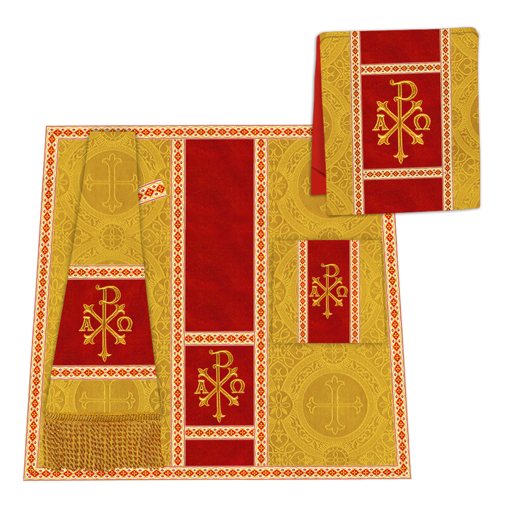 Roman chasuble with Motif and Trims
