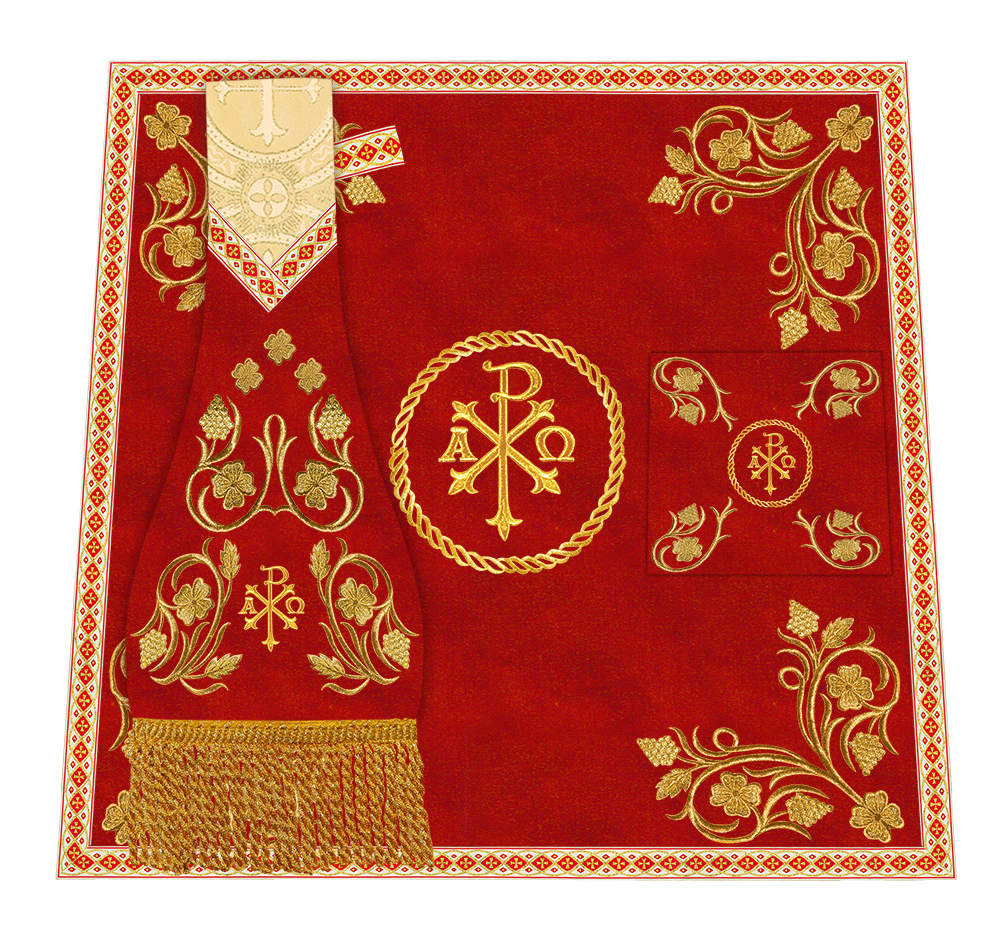 Grapes Embroidery Mass set with Motif