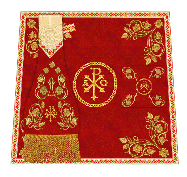 Grapes Embroidery Mass set with Motif