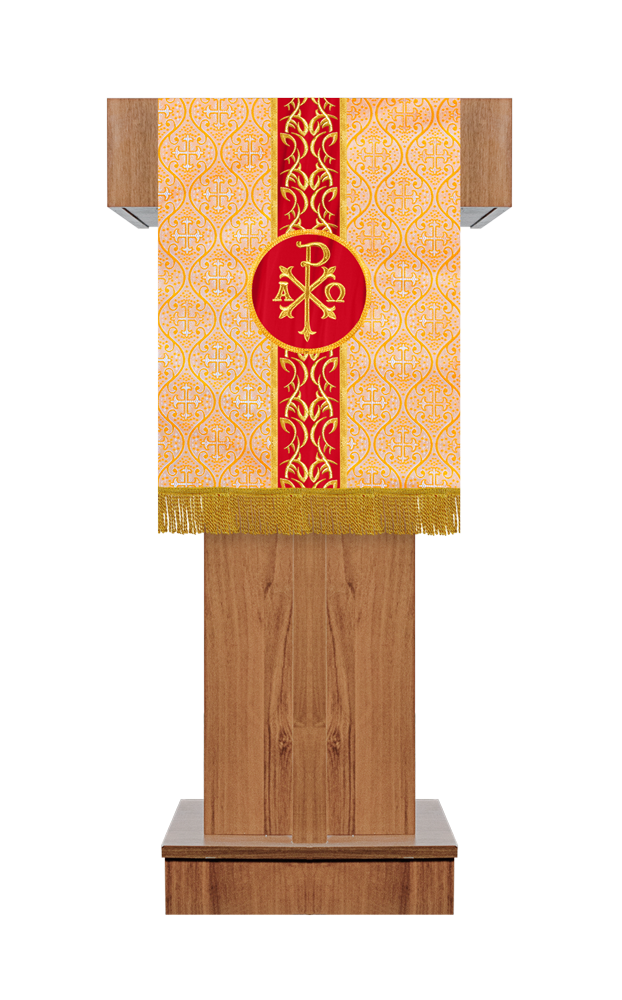 Pulpit/Lectern with Braided Orphrey