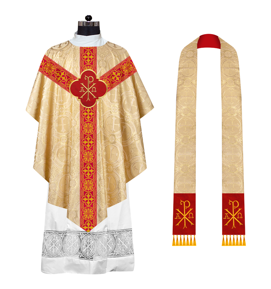 Traditional Liturgical Pugin Chasuble Vestments