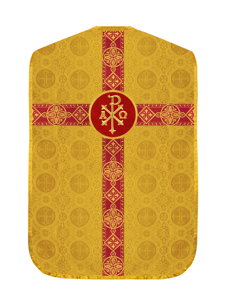 Embroidered Roman Chasuble Vestment