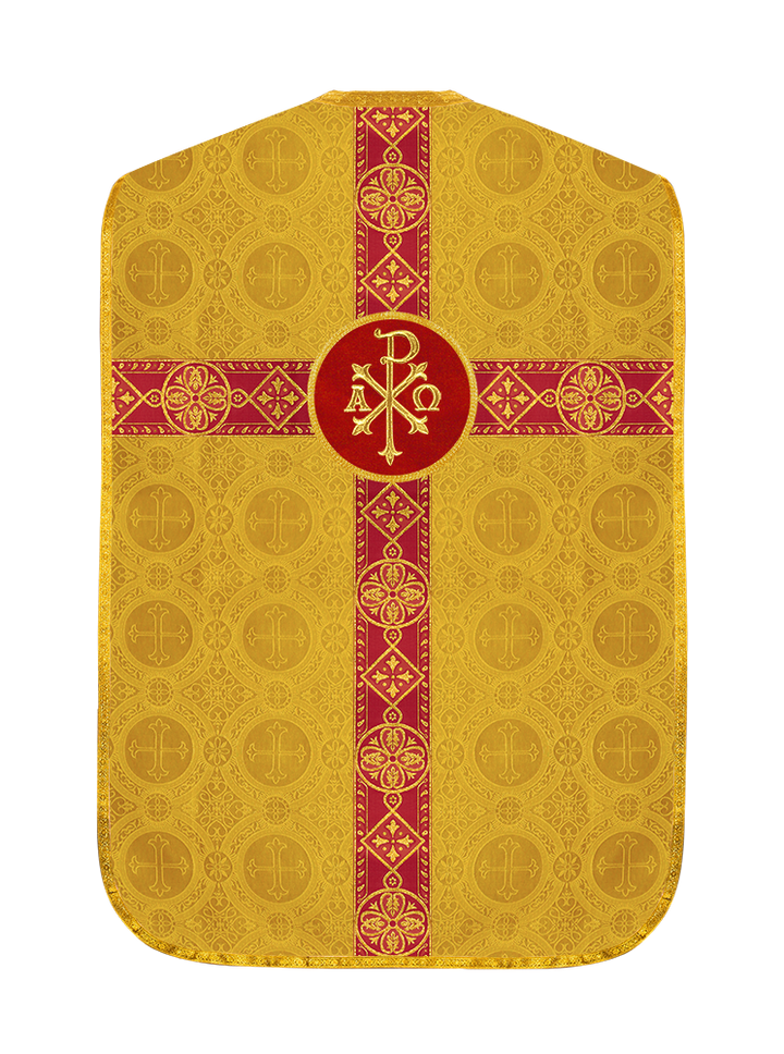 Embroidered Roman Chasuble Vestment