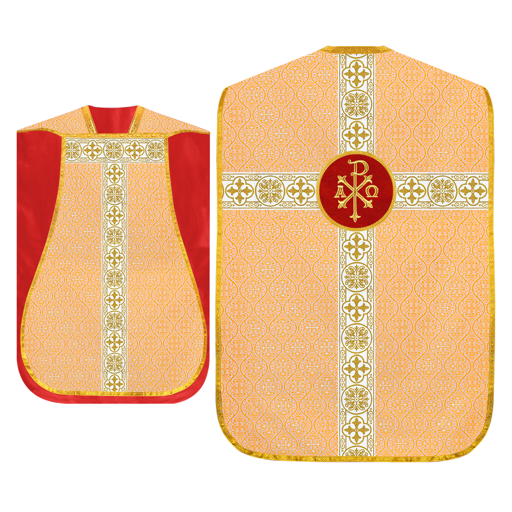 Roman Catholic Chasuble with Spiritual Motif