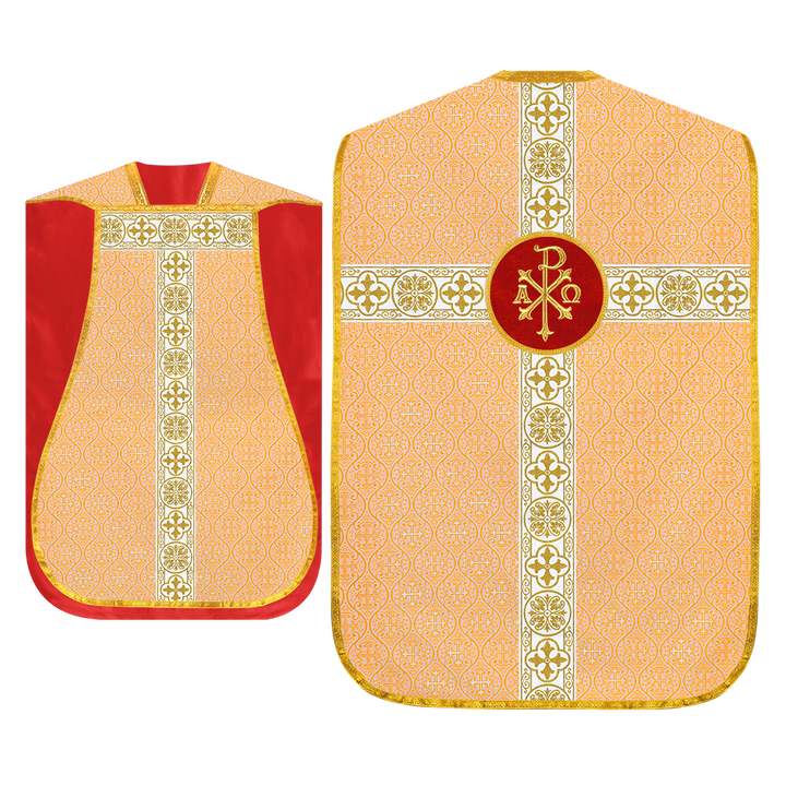 Roman Catholic Chasuble with Spiritual Motif