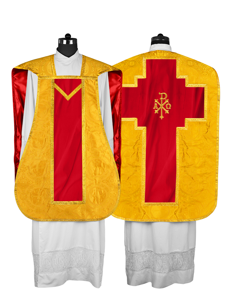 Fiddleback with spiritual motif