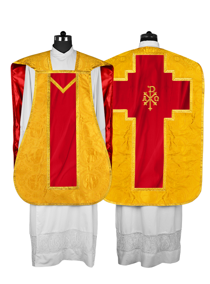 Fiddleback with spiritual motif