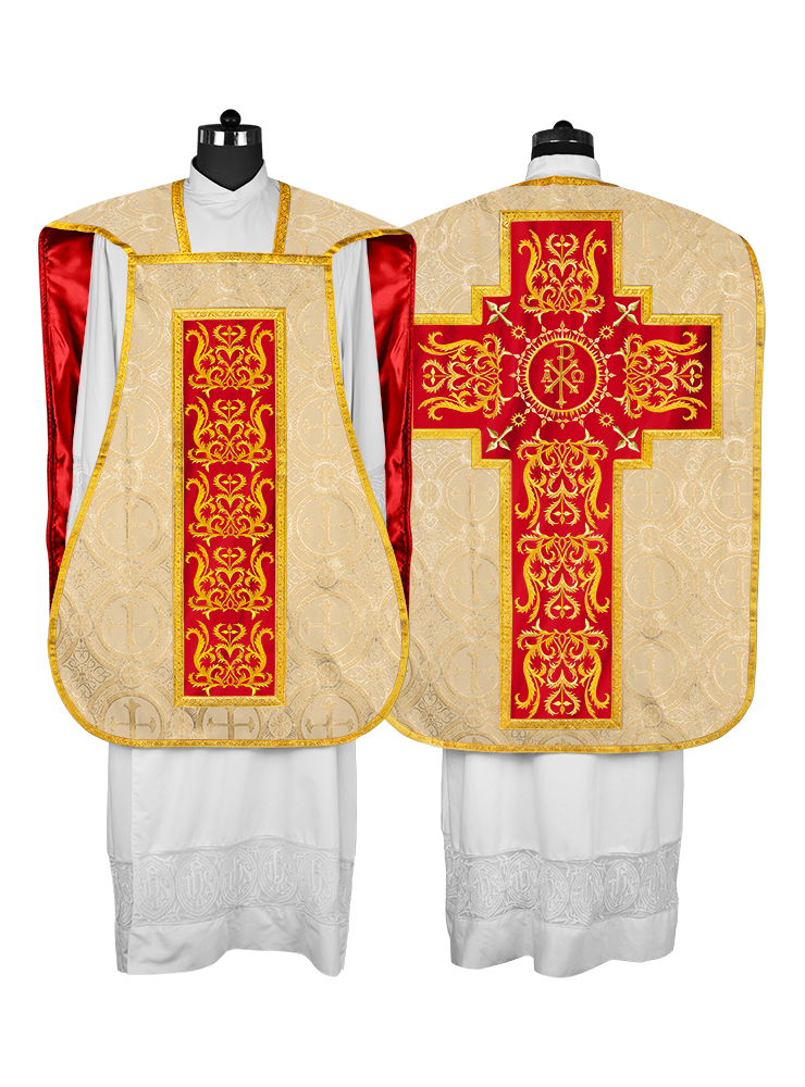 Roman Chasuble with matching stole