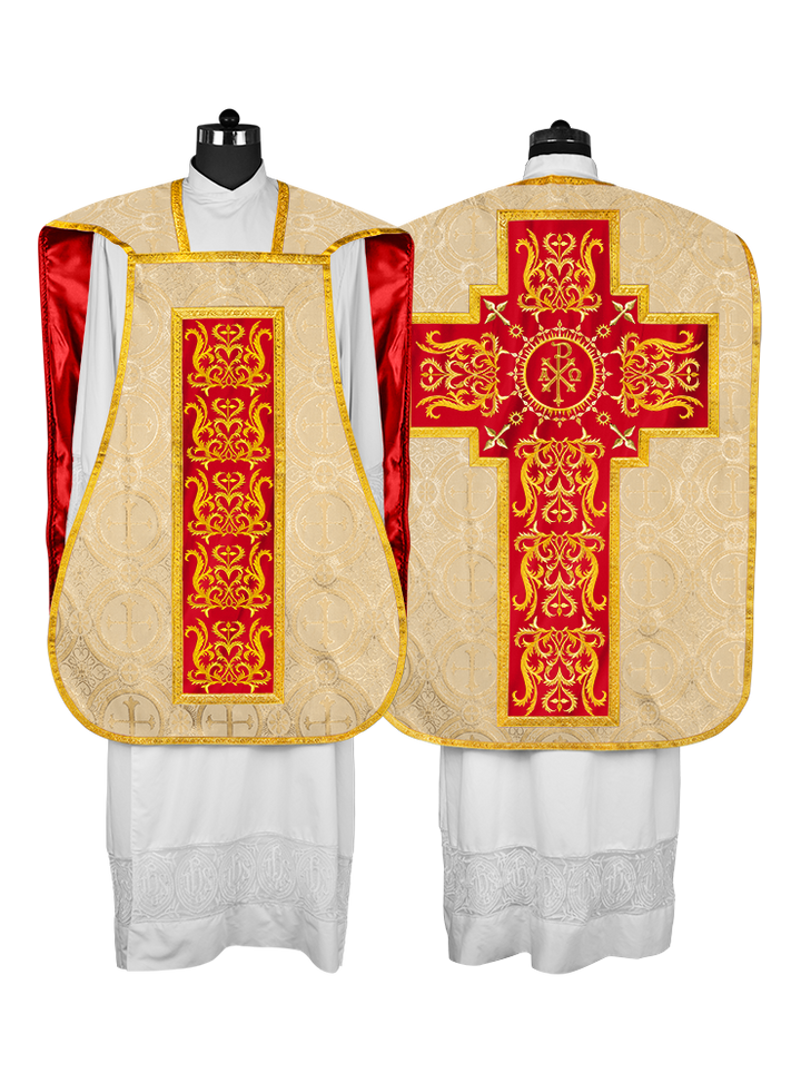 Roman Chasuble with matching stole