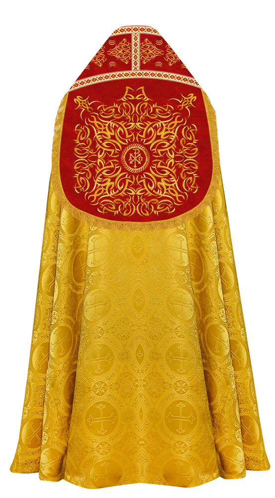 Traditional Embroidered Roman Cope Vestment