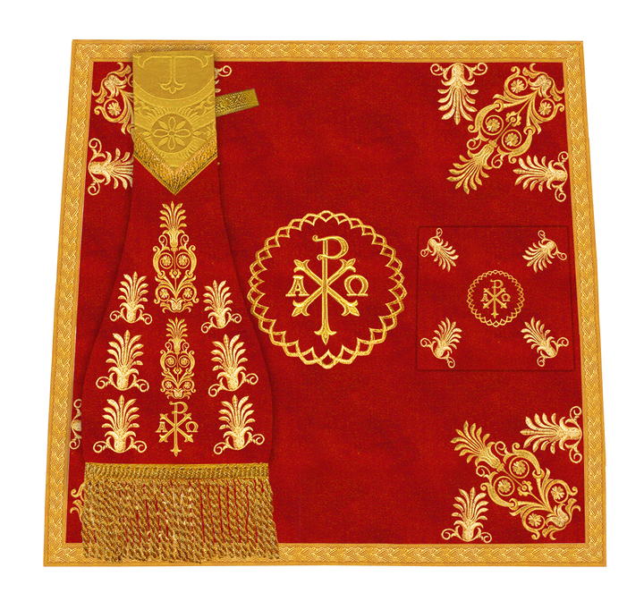 Mass set with solemn designs