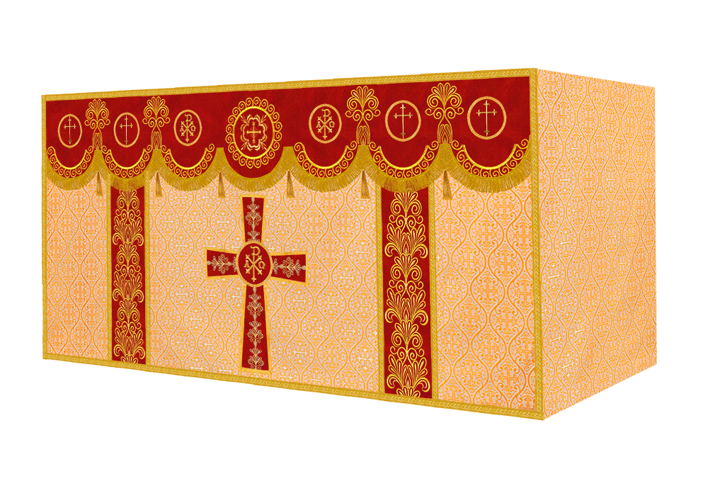 Altar Cloth with Liturgical Motif