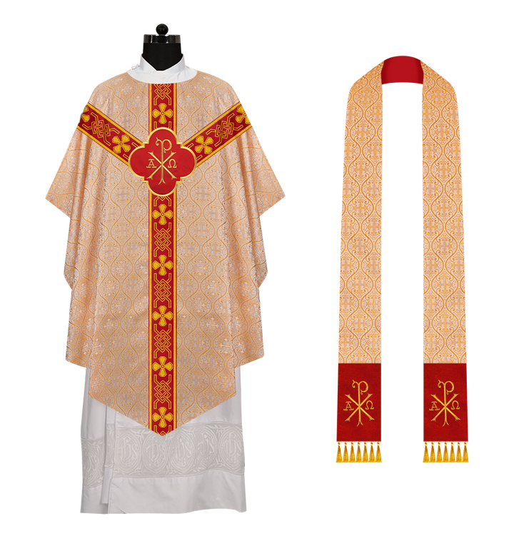 Exquisite Pugin chasuble with Orphrey