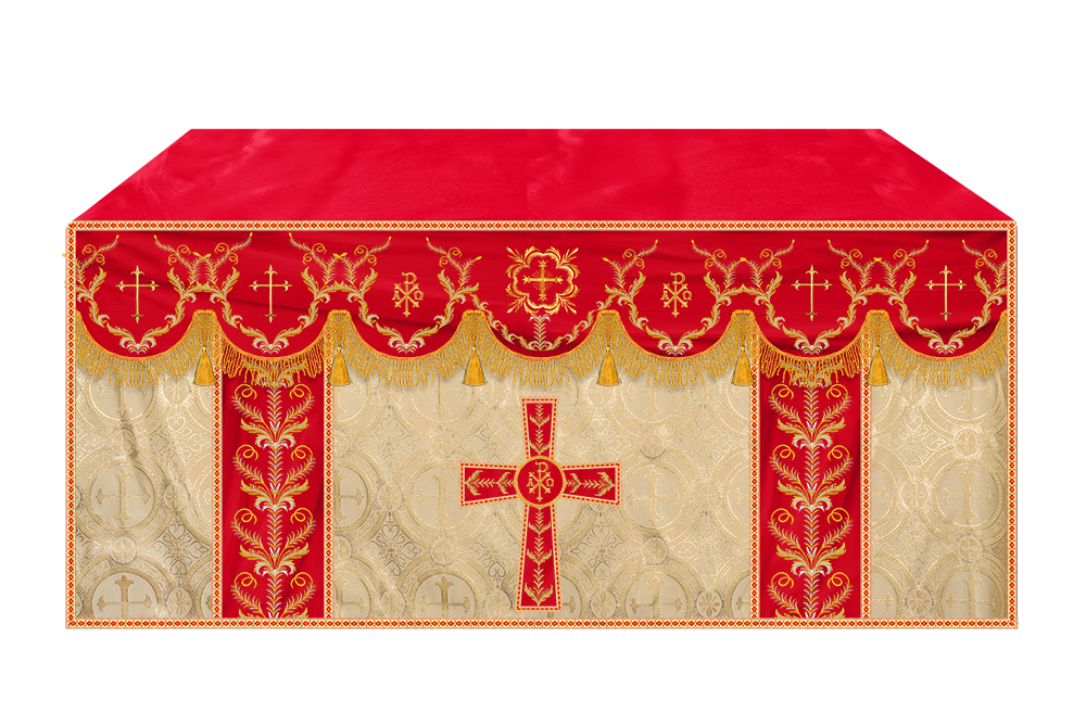 Church Altar Parament with Trims