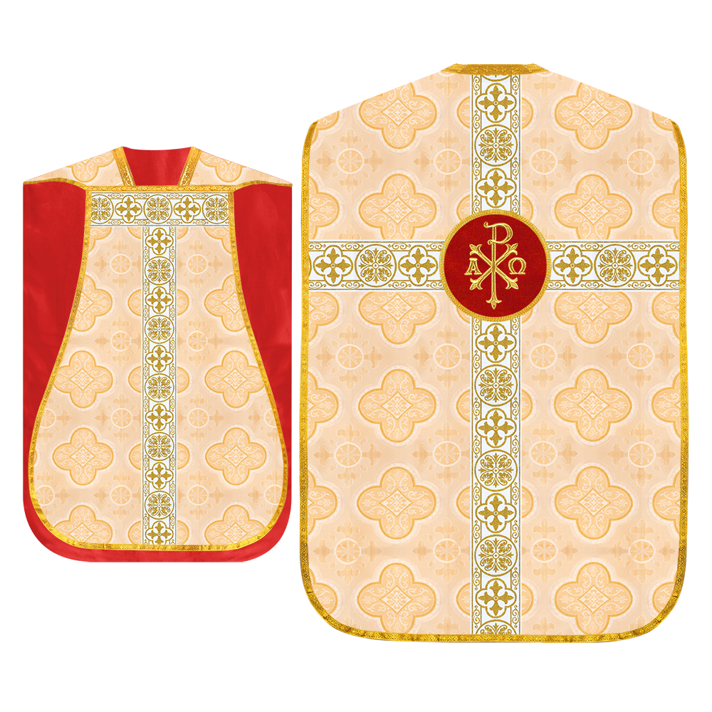 Roman Catholic Chasuble with Spiritual Motif