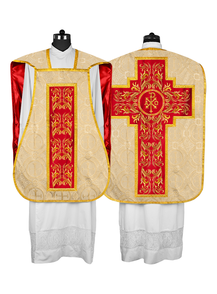 Liturgical Roman Chasuble Vestment