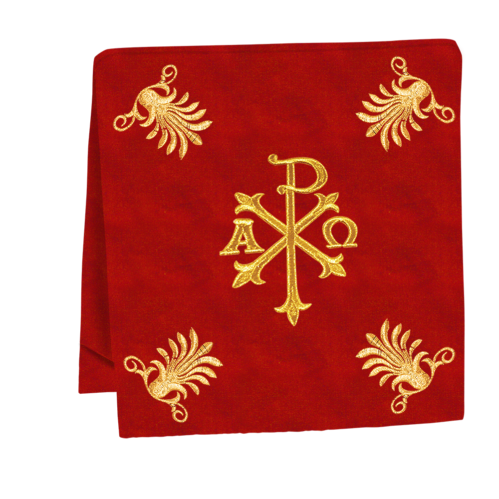 Roman Chasuble Vestments Adorned With Trims