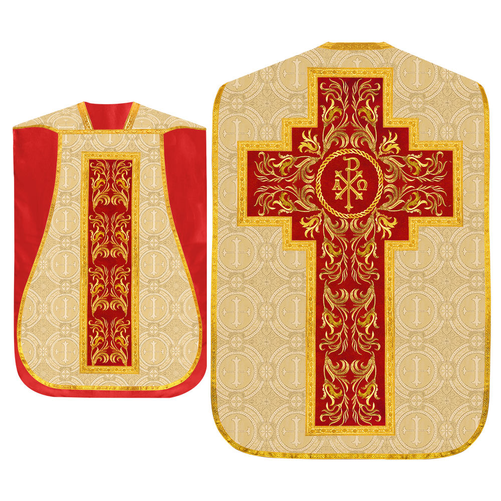 Liturgical Roman Chasuble Vestment