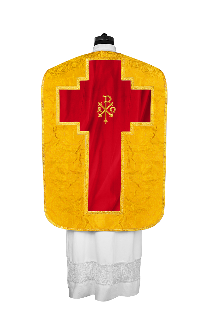 Fiddleback with spiritual motif