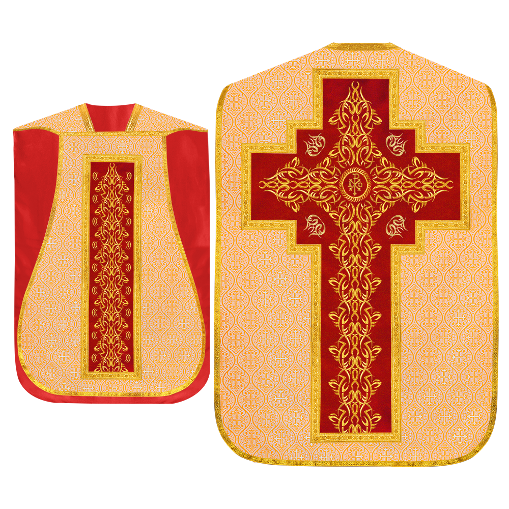 Fiddleback vestment with stole